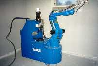 Photo of plastering robot